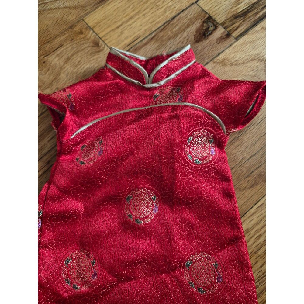American Girl Doll Ivy Ling Retired Chinese New Year Dress Outfit Clothes 18" - Picture 5 of 8